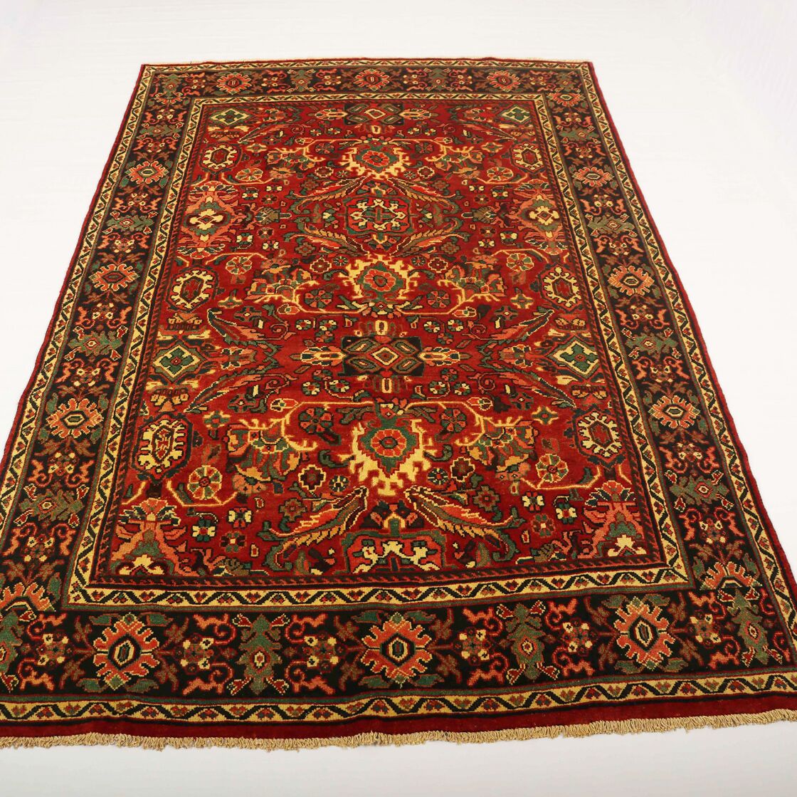 3.3x2.1M Antique Hamedan Rug (Meshkabad) - Image 4