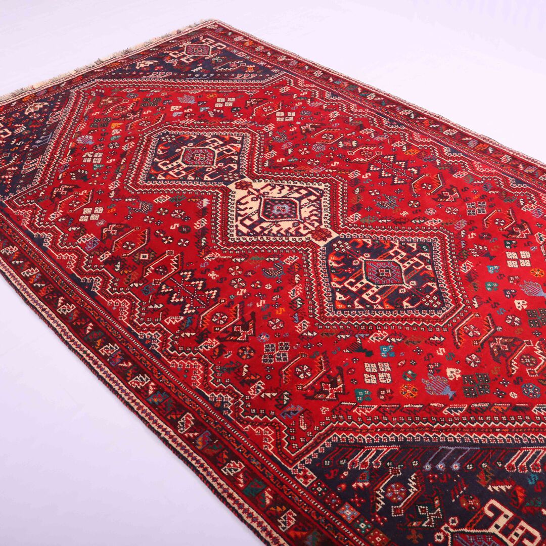 2.8x1.8M Qashghai Shiraz Rug - Image 3