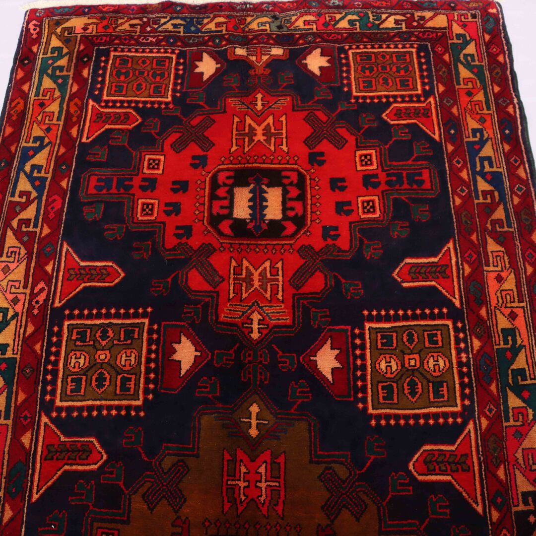 3 M Ardebil Persian Runner Rug - Image 6