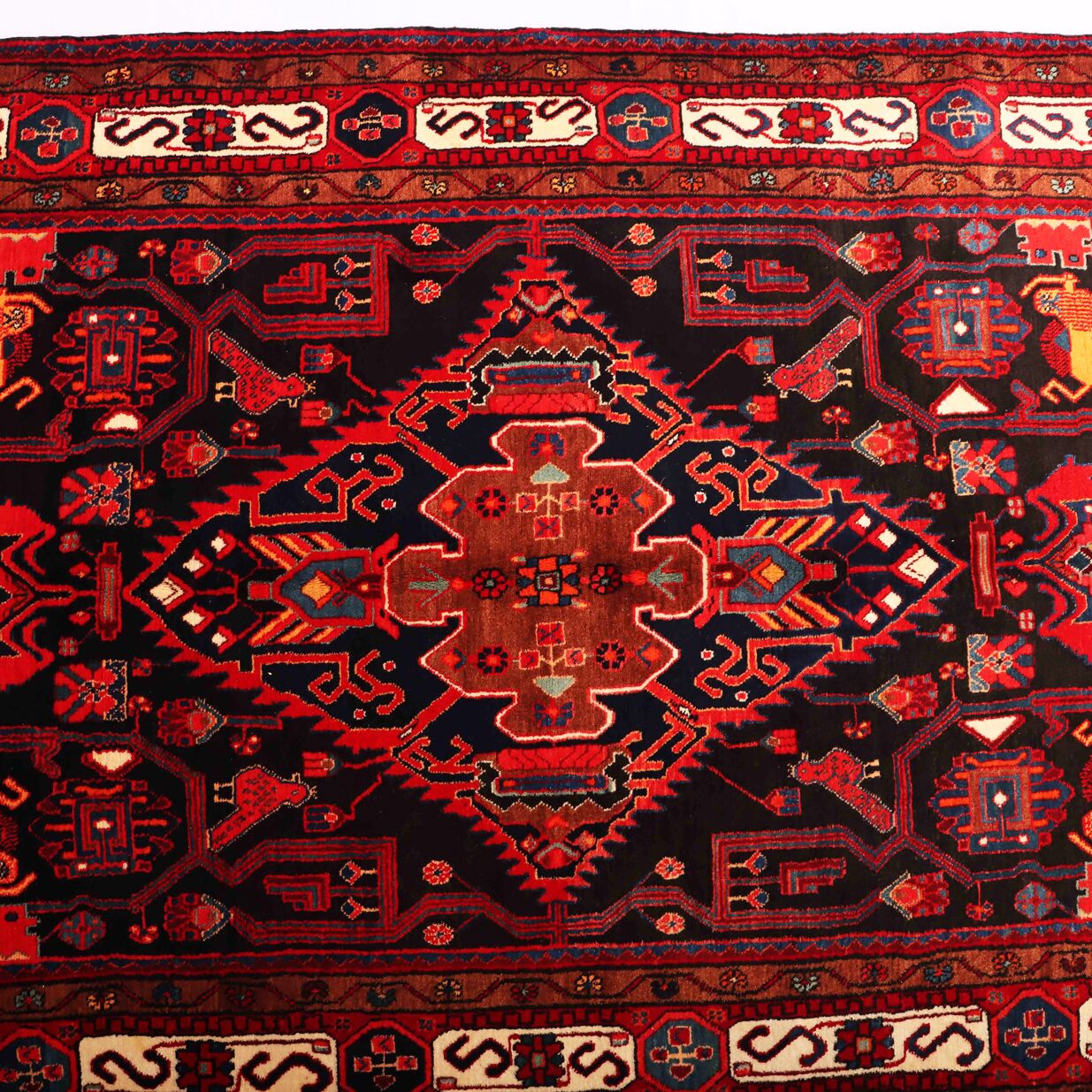 3.3x1.6M Tribal Nahavand Rug - Image 3