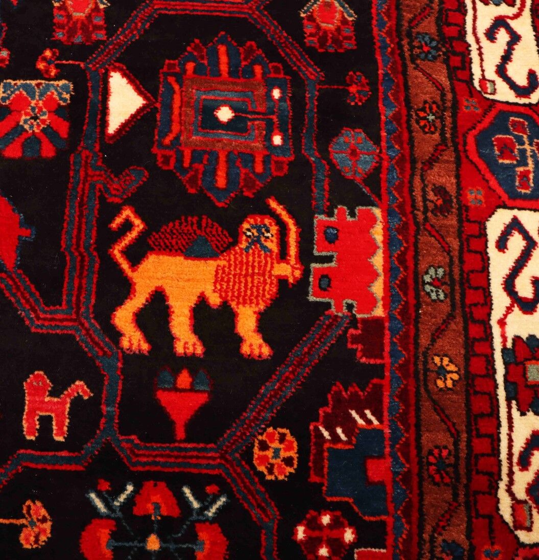 3.3x1.6M Tribal Nahavand Rug - Image 4