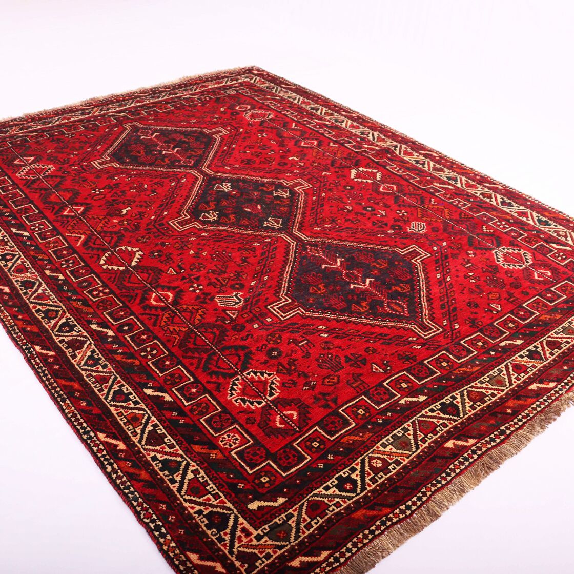 2.5x1.9M Qashghai Shiraz Rug - Image 4