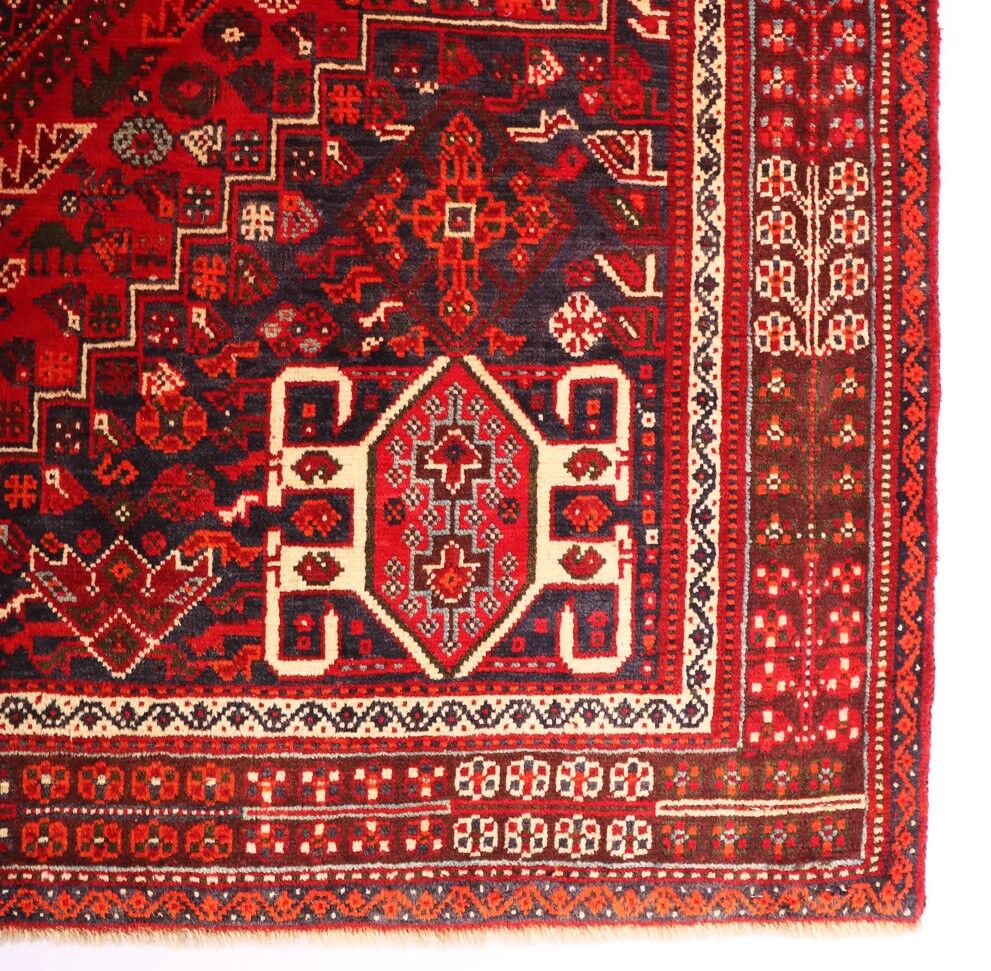 2.6x1.7M Qashghai Shiraz Rug - Image 7