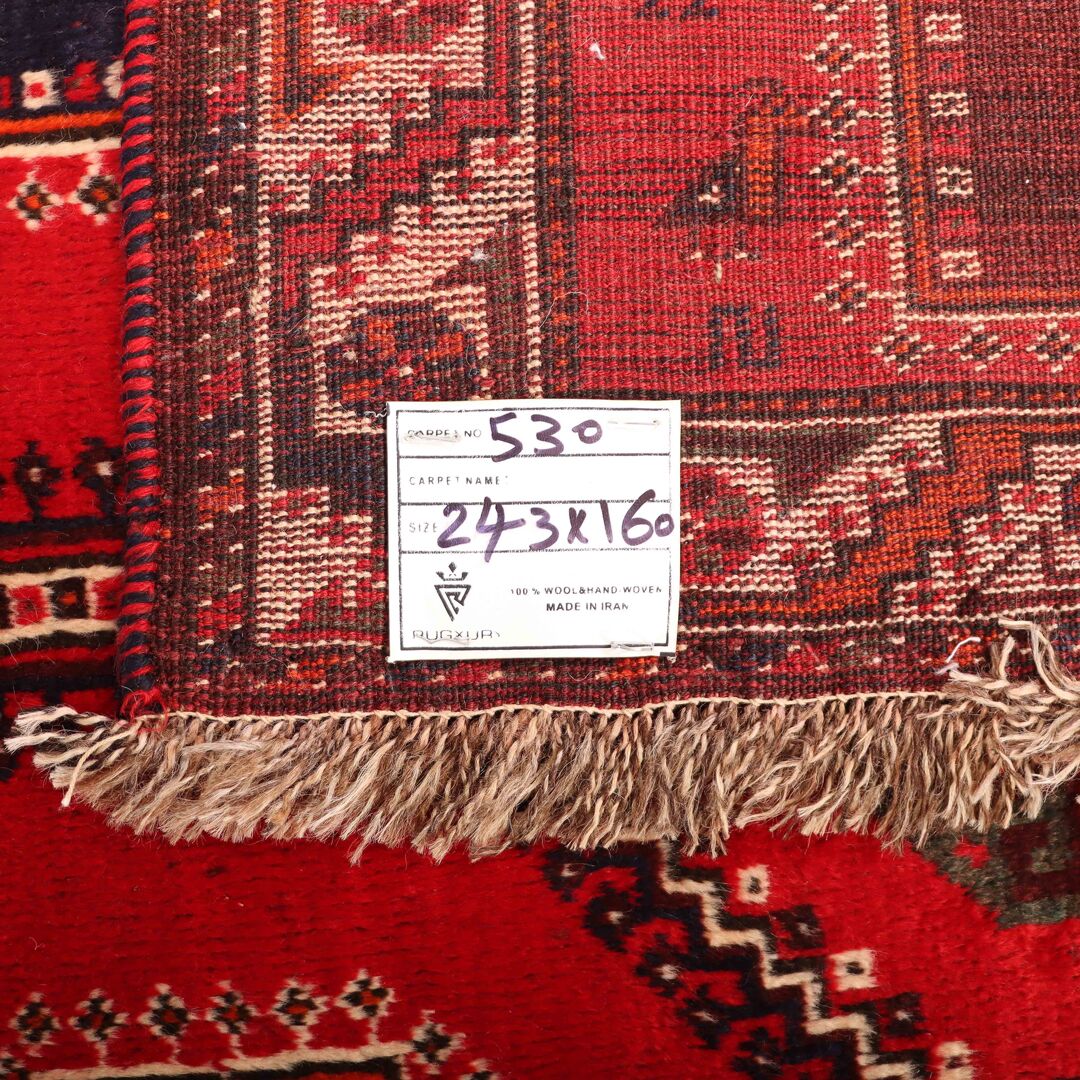 2.5x1.6M Qashghai Shiraz Rug (Old & Repaired) - Image 6