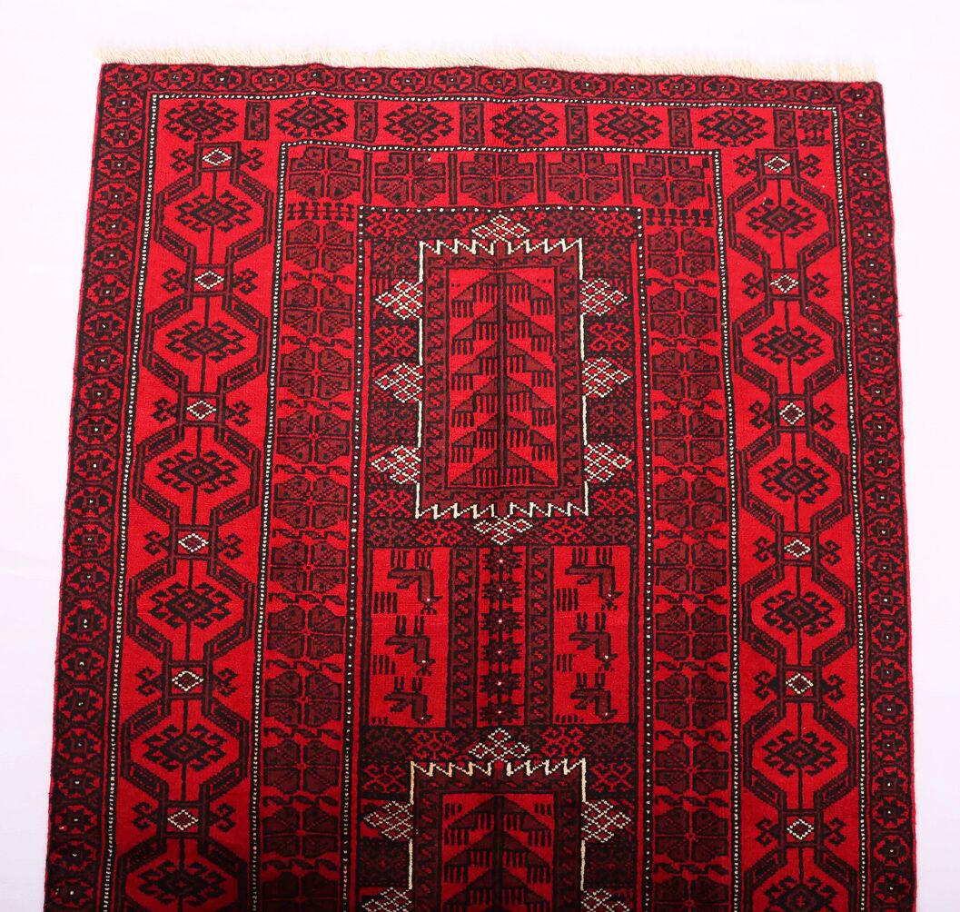 2.2x1.1M Balouchi Tribal Rug - Image 4