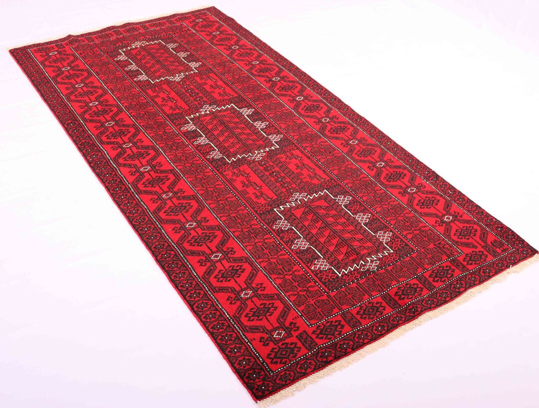 2.2x1.1M Balouchi Tribal Rug - Image 5