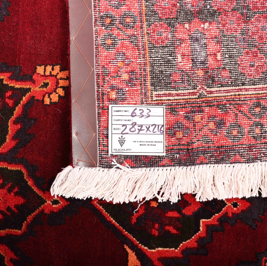 2.87x2.16 M Antique Quchan Persian Rug - Image 8