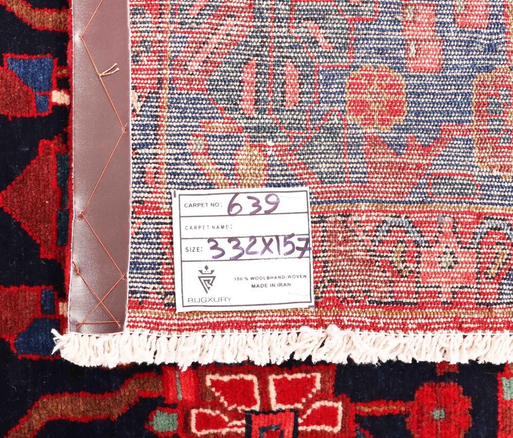3.3x1.6M Tribal Nahavand Rug - Image 8