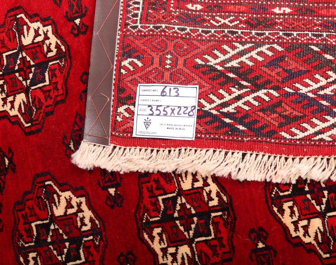 3.5x2.3M Persian Turkaman Rug - Image 6