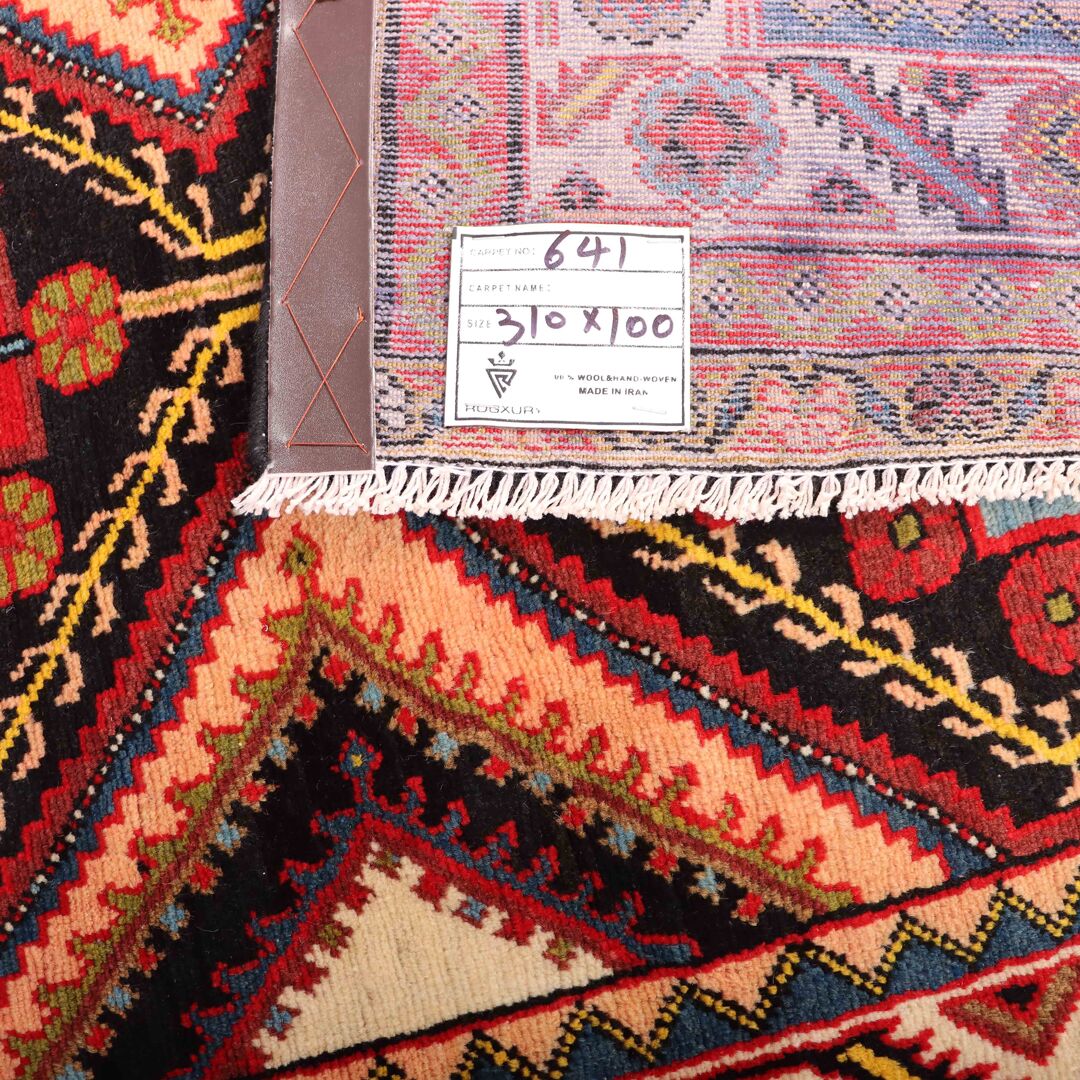 3M Antique Bakhtiari Persian Runner - Image 5