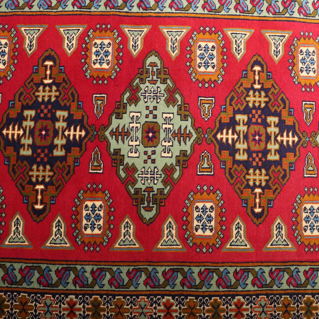 4M Antique Turkoman Persian Runner - Image 6