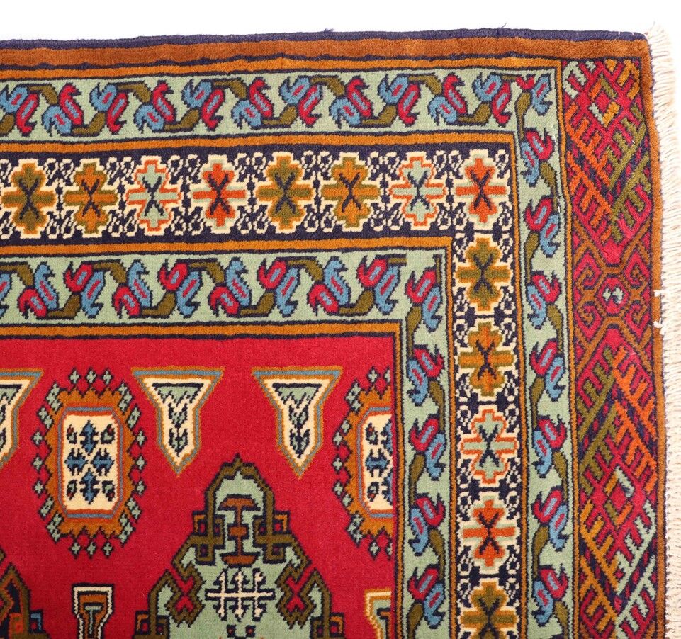 4M Antique Turkoman Persian Runner - Image 8