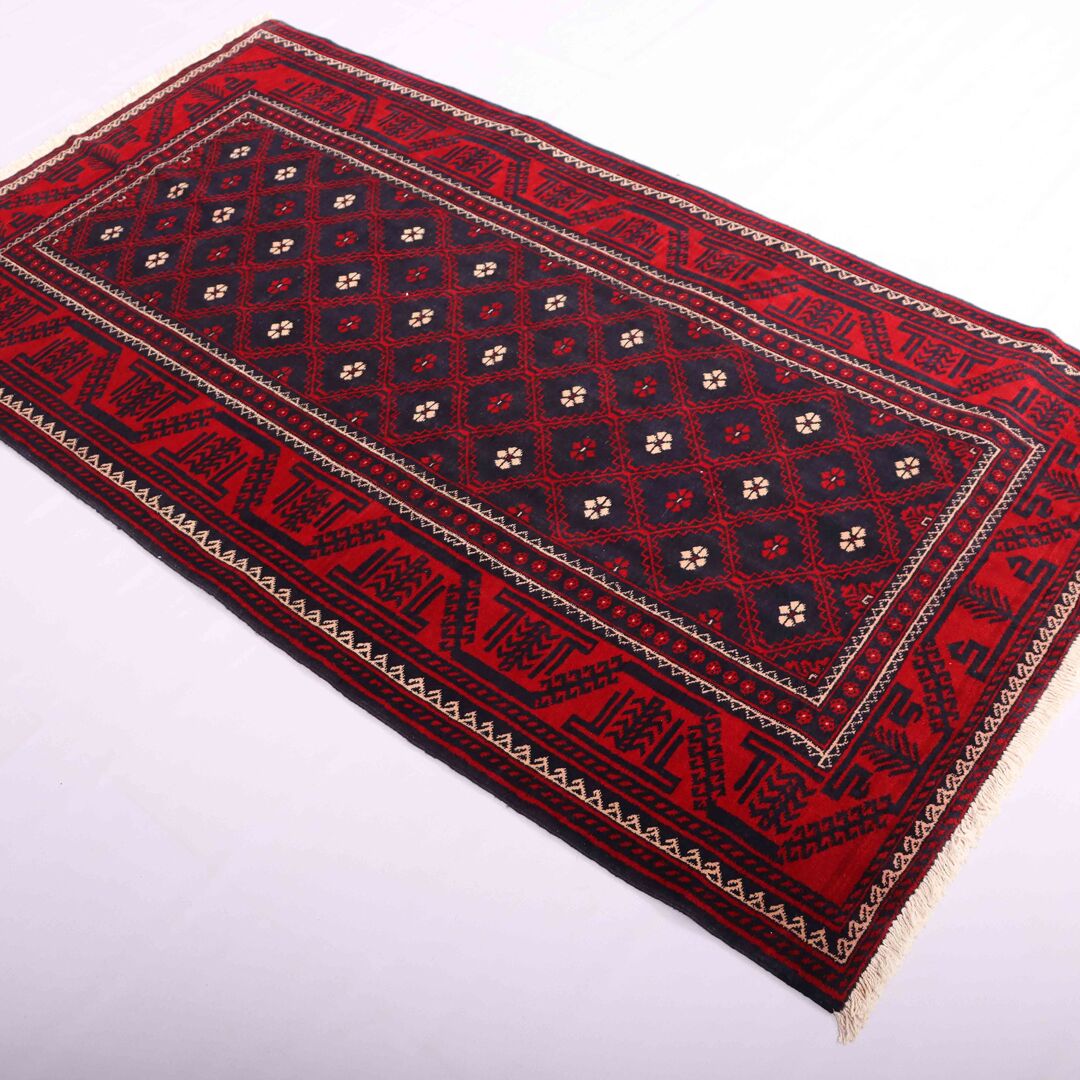 2x1.1M Balouchi Tribal Rug - Image 3