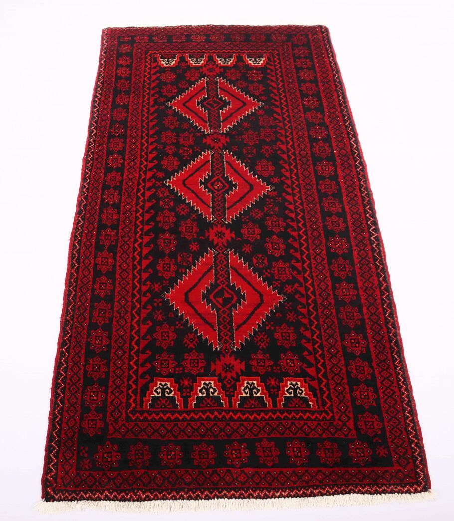1.7m Persian Balouchi Nomadic Rug - Image 2