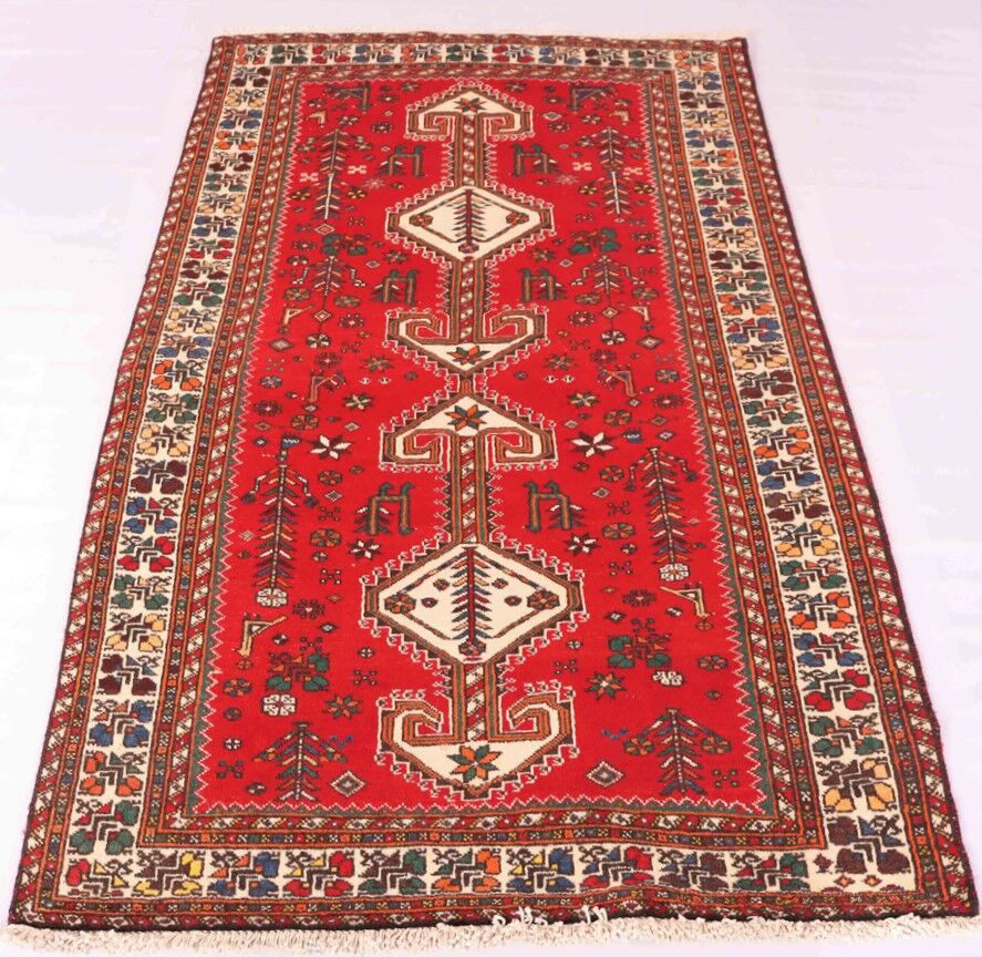 1.8x1M Vintage Persian Shiraz Rug - Image 2