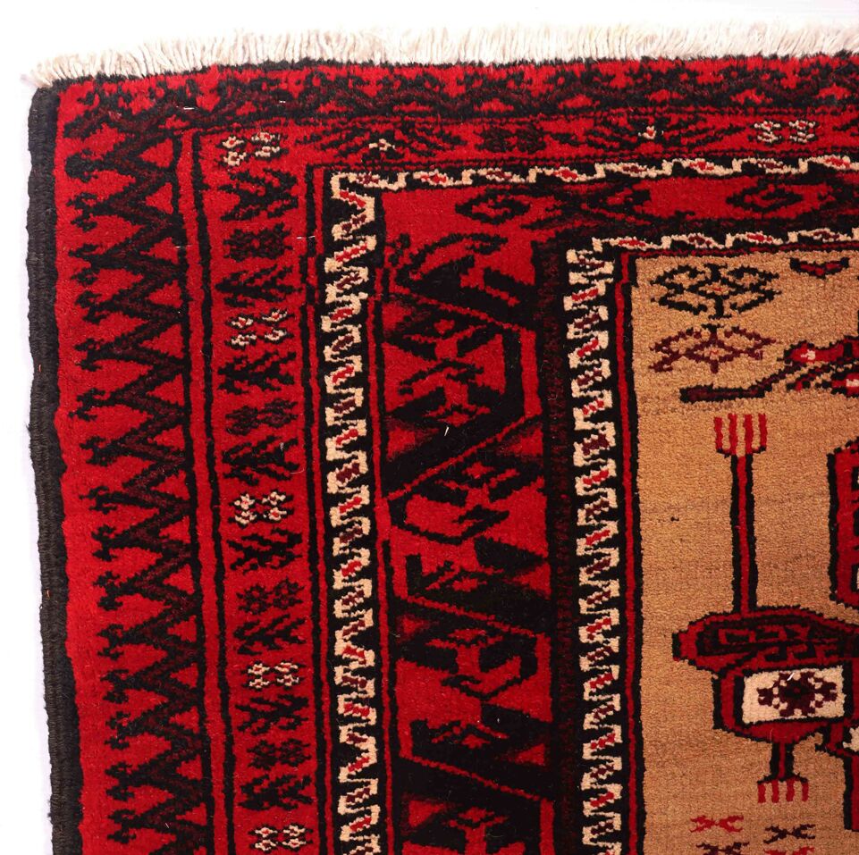 1.5x1M Balouchi Tribal Rug - Image 5