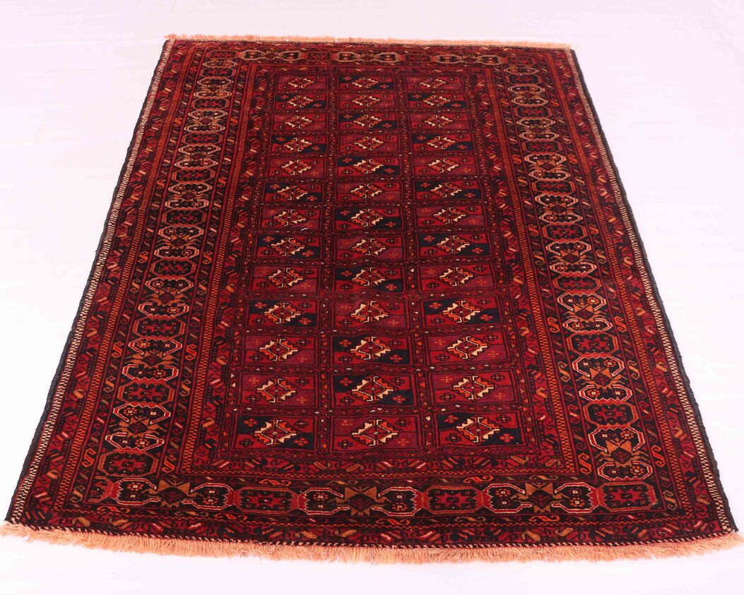 1.9x1.4M Antique Turkoman Persian Rug - Image 2