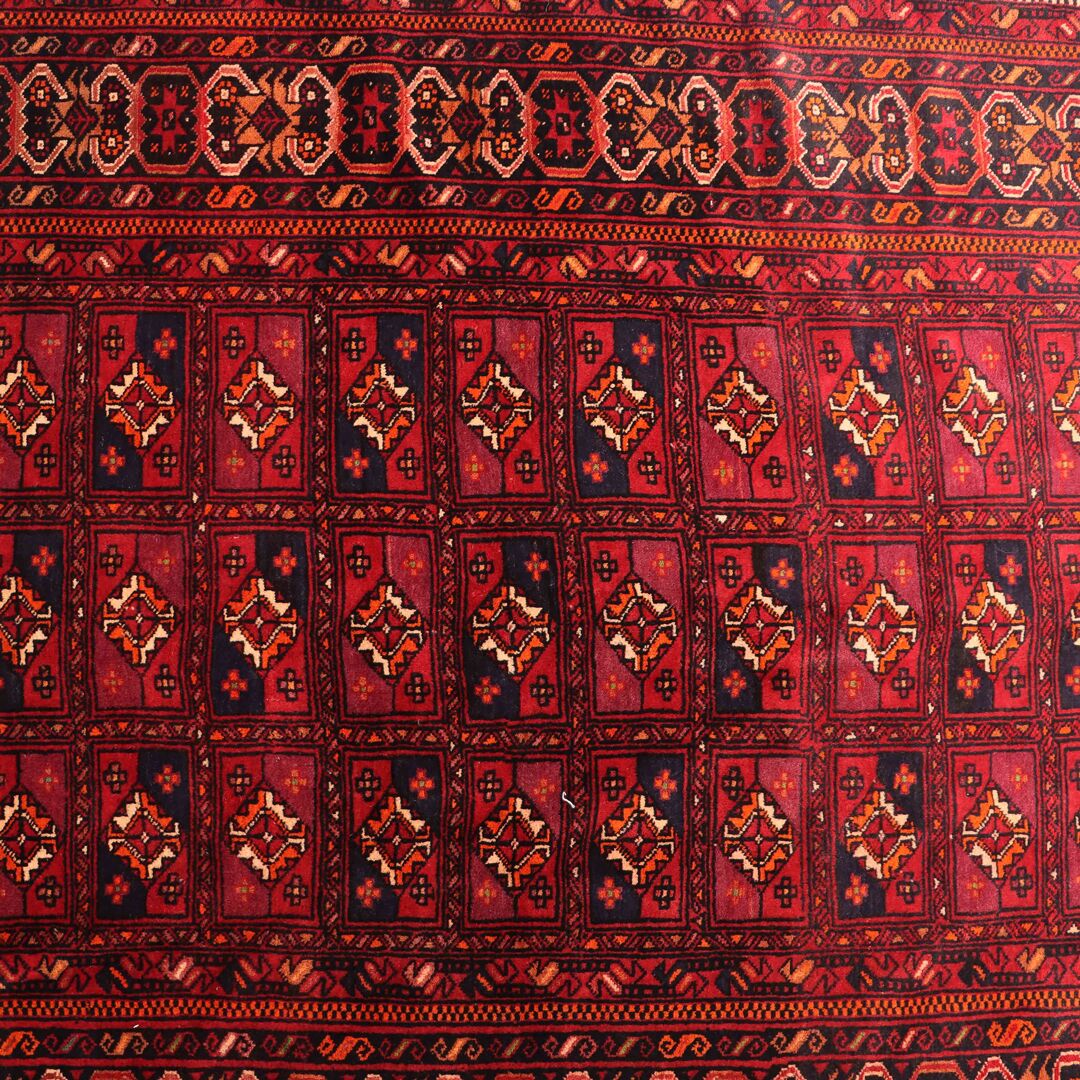 1.9x1.4M Antique Turkoman Persian Rug - Image 4