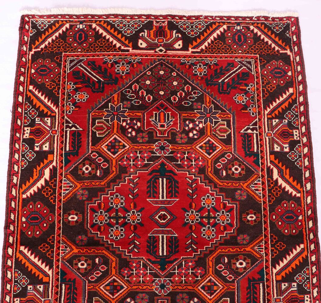 1.6x1.1M Tribal Persian Saveh Rug - Image 5