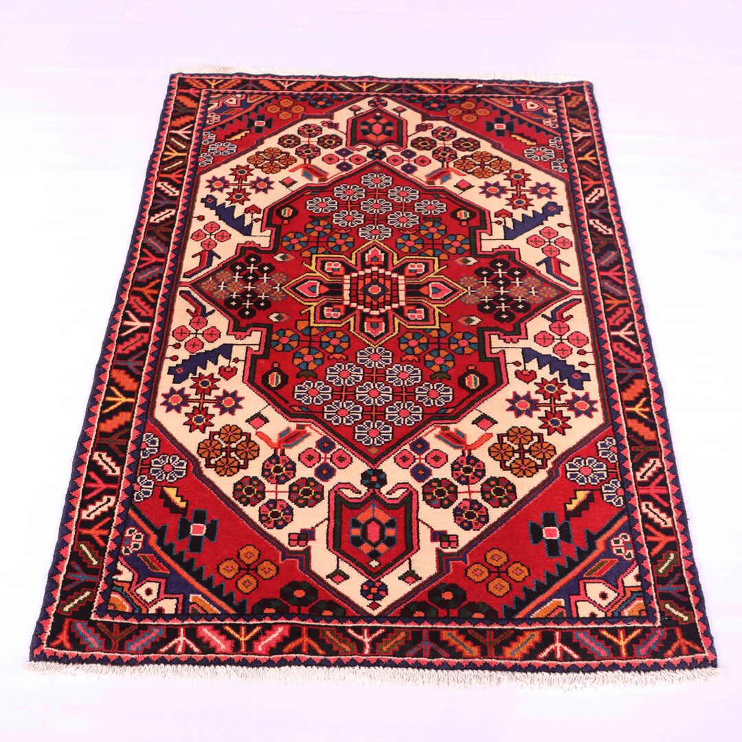 1.6x1.1M Tribal Persian Saveh Rug - Image 2