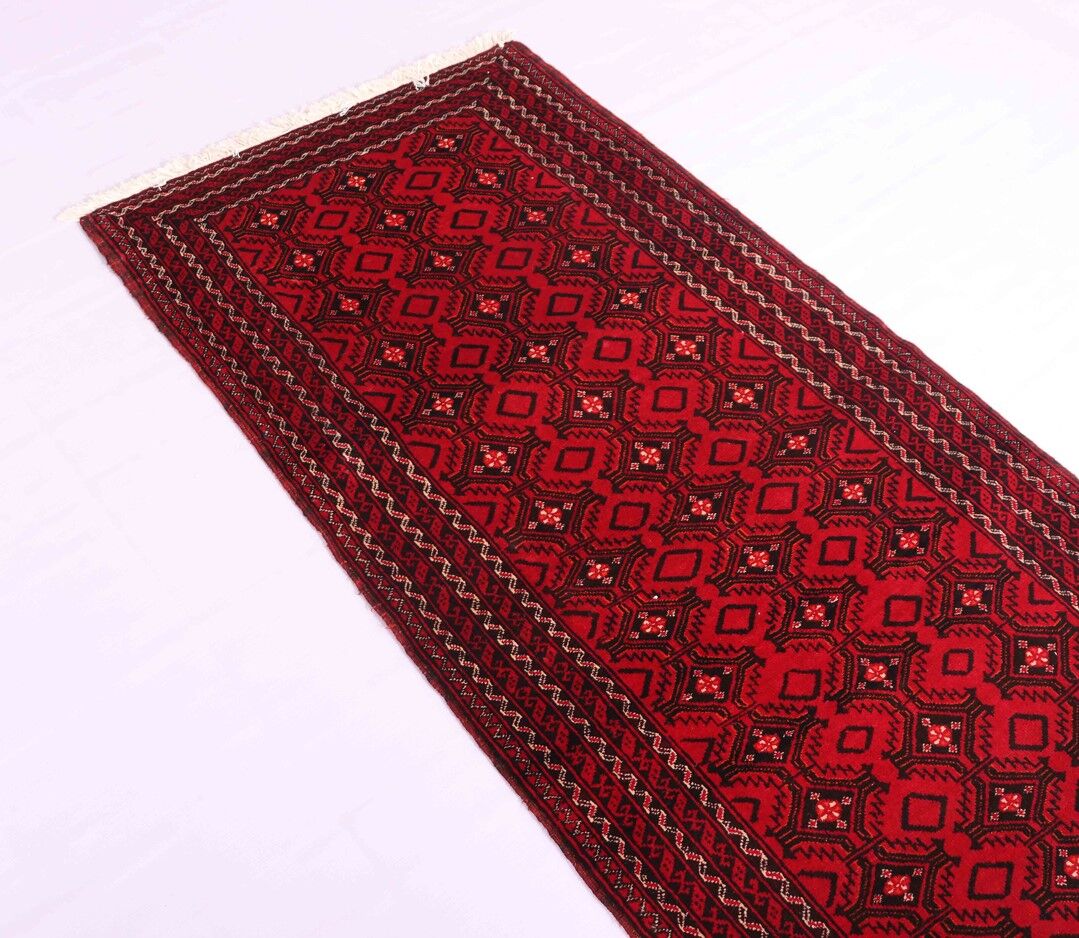 1.8x1M Balouchi Tribal Rug - Image 3