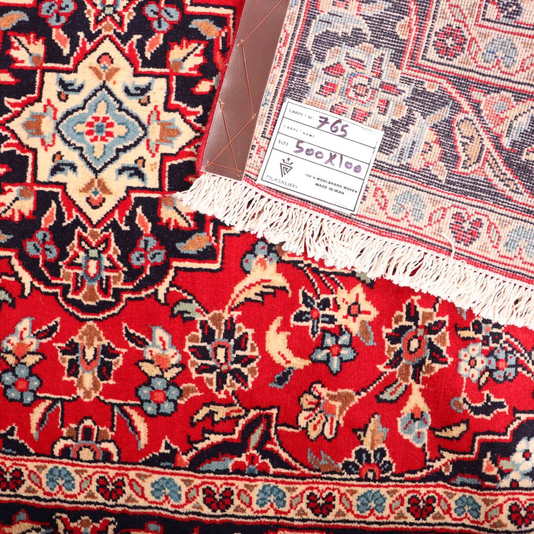 5m Persian Kashan Runner - Image 6