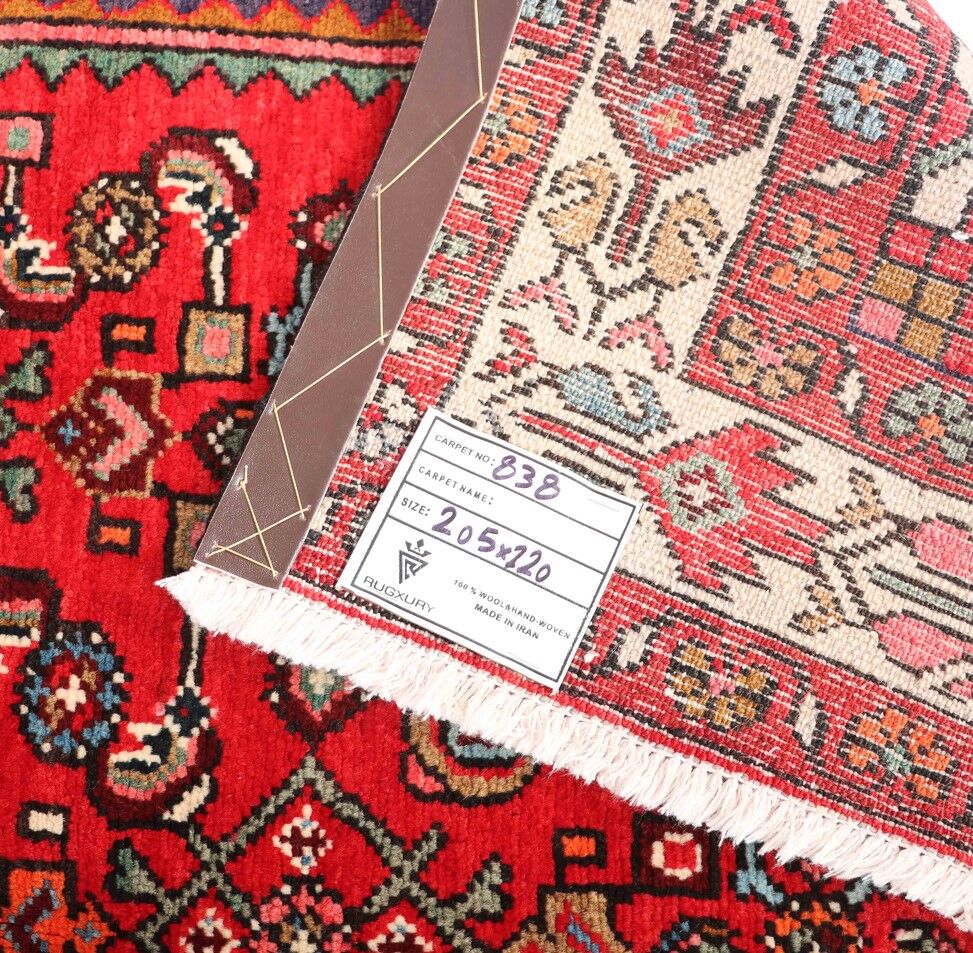 2x1.2M Hamadan Persian Rug - Image 6