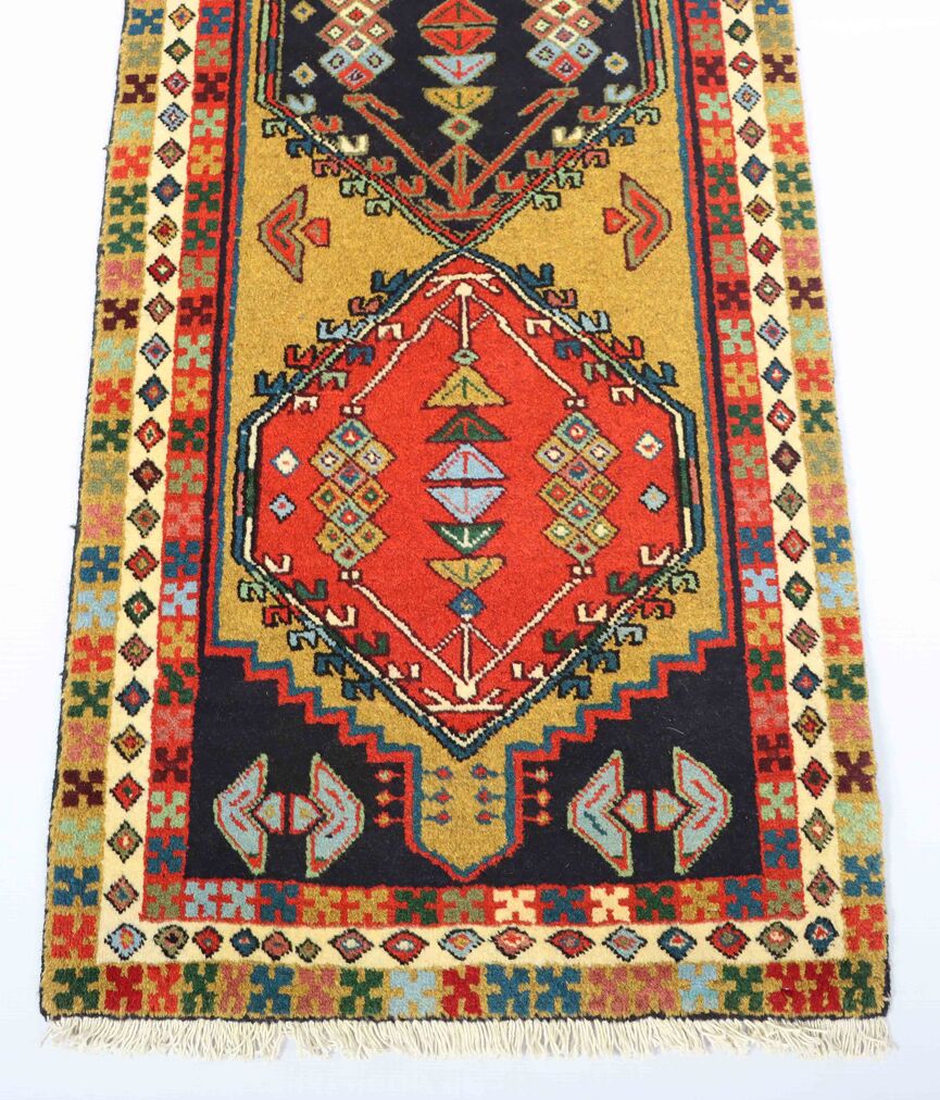 Antique 3M Gharedagh Persian Runner (70yrs) - Image 3