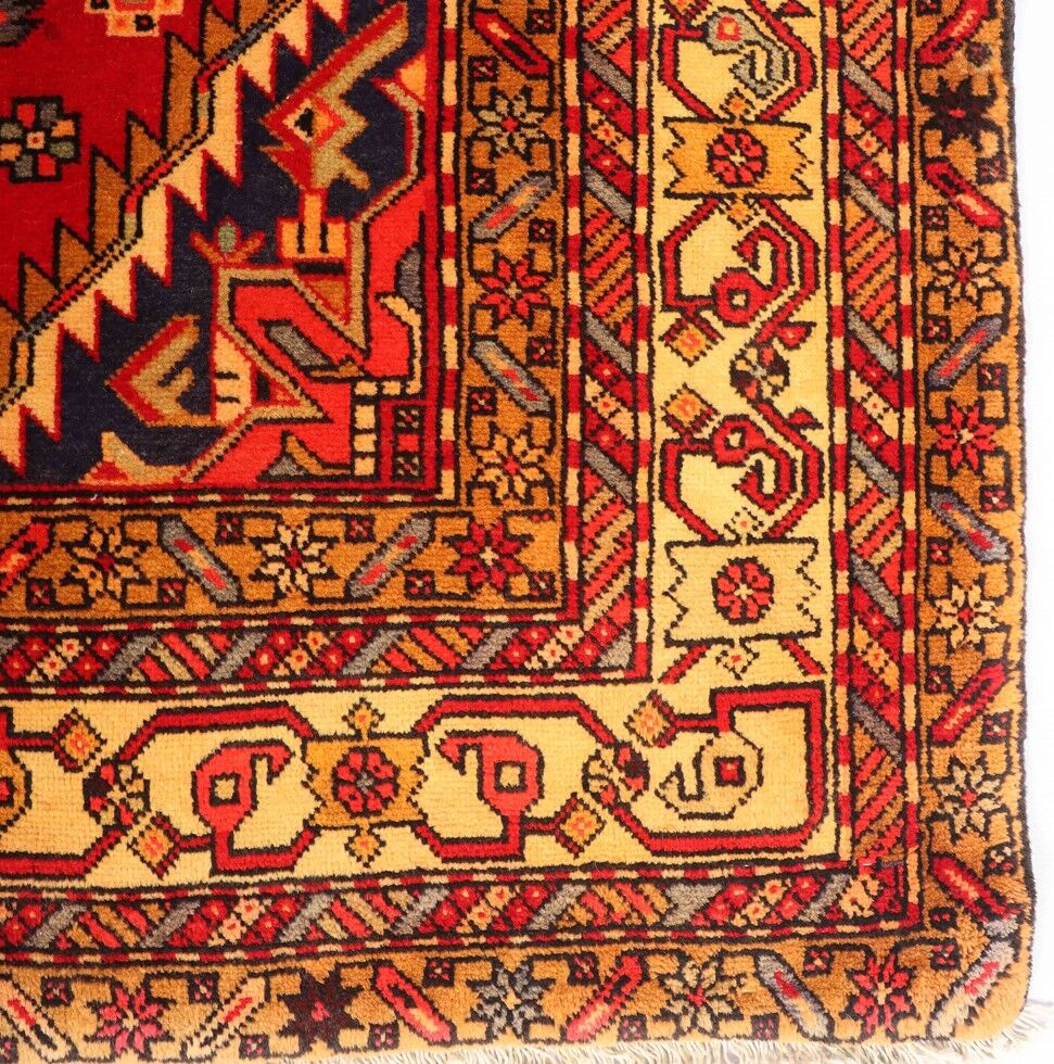 3.3 M Ardebil Persian Runner Rug - Image 6