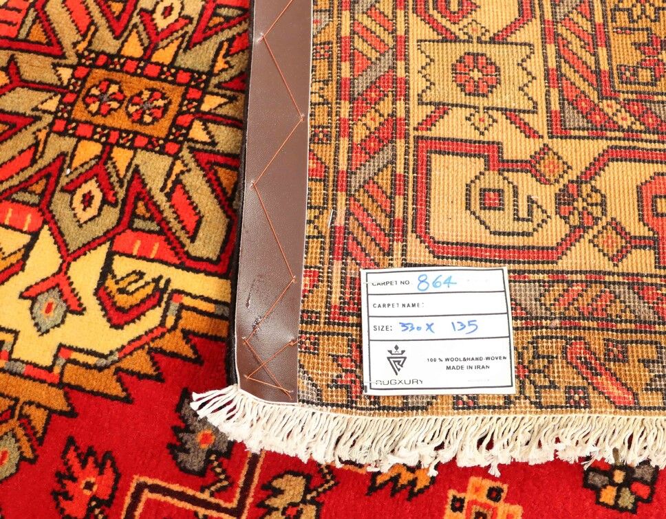 3.3 M Ardebil Persian Runner Rug - Image 7