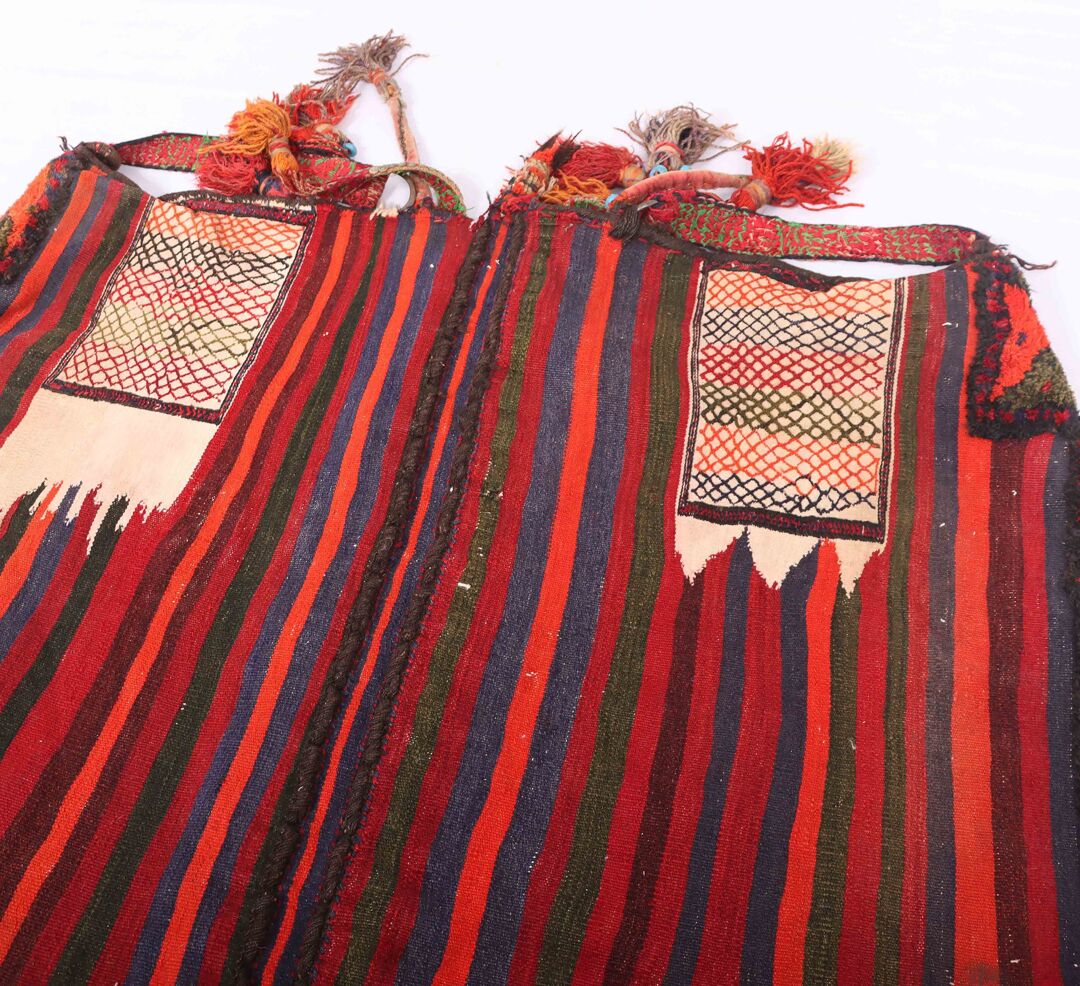 Antique Persian Balouchi Saddle Bag - Image 5