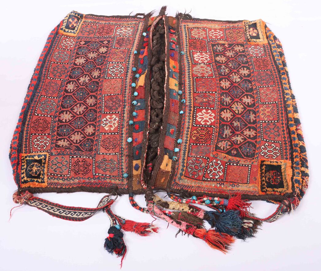 Antique Persian Balouchi Saddle Bag - Image 2