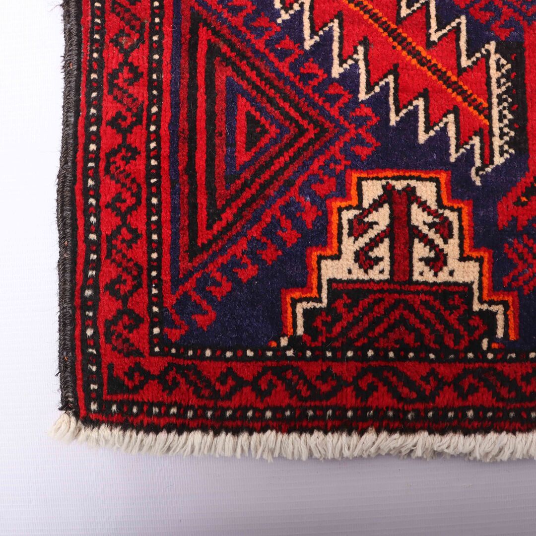 0.8x0.5M Balouchi Tribal Rug - Image 2