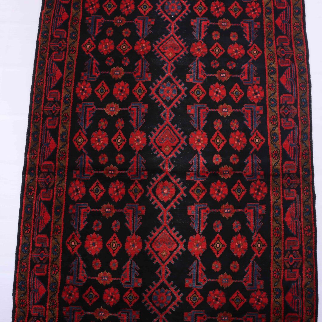 5M Long Hamedan Persian Runner - Image 4