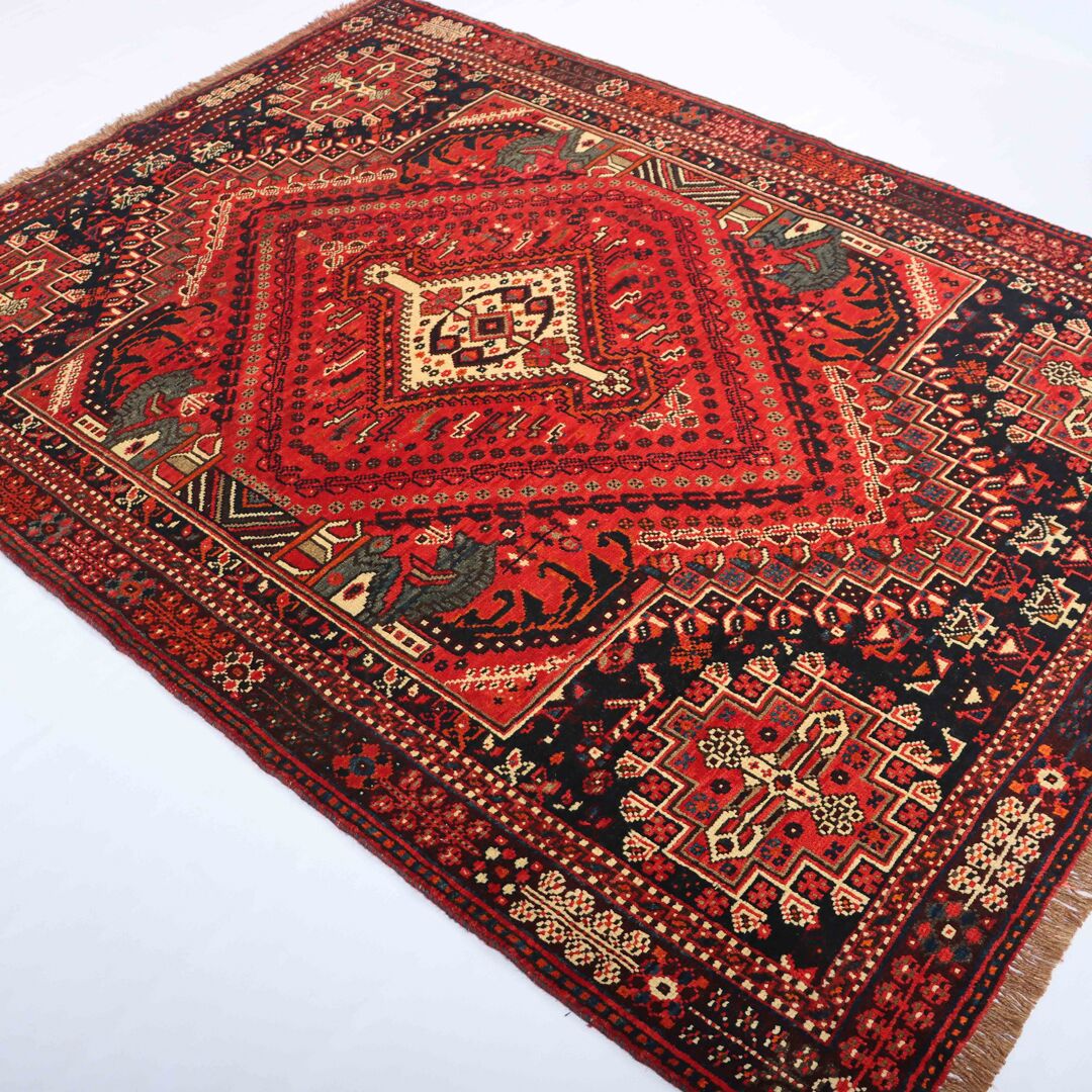2.4x1.8M Qashghai Shiraz Rug - Image 3