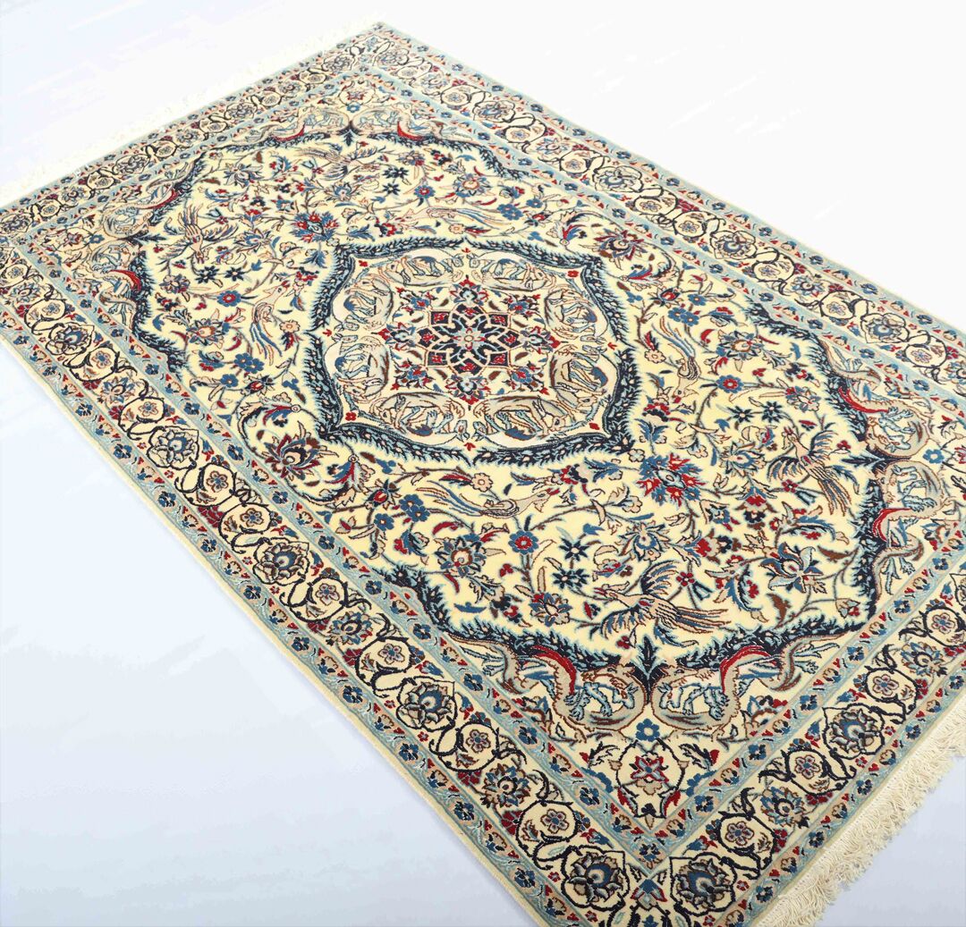 2x1.2M Persian Nain Rug (6La) - Image 3