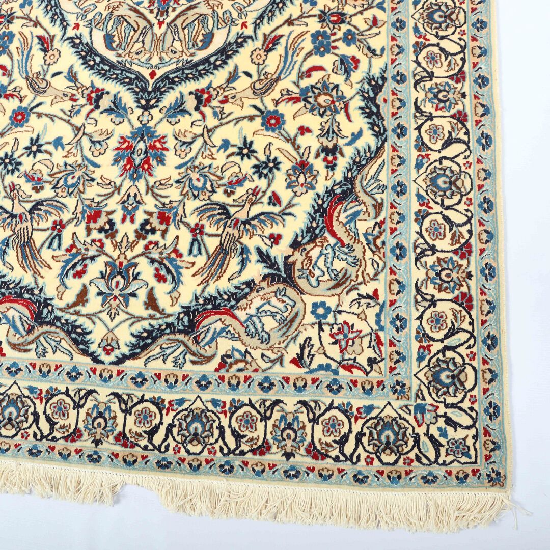 2x1.2M Persian Nain Rug (6La) - Image 6