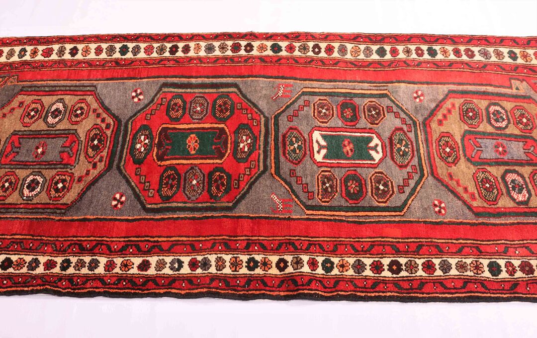 2x1M Hamadan Persian Runner rug - Image 2