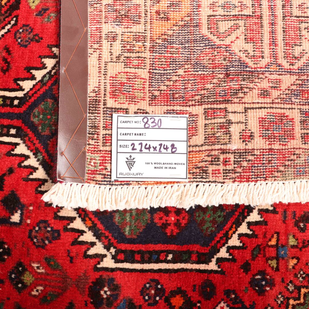 2.2x1.5M Qashghai Shiraz Rug (Old Item) - Image 9