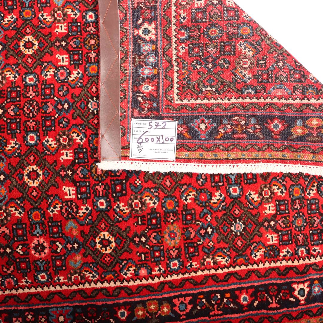 6M Hamedan Persian Runner (Hosseinabad) - Image 7