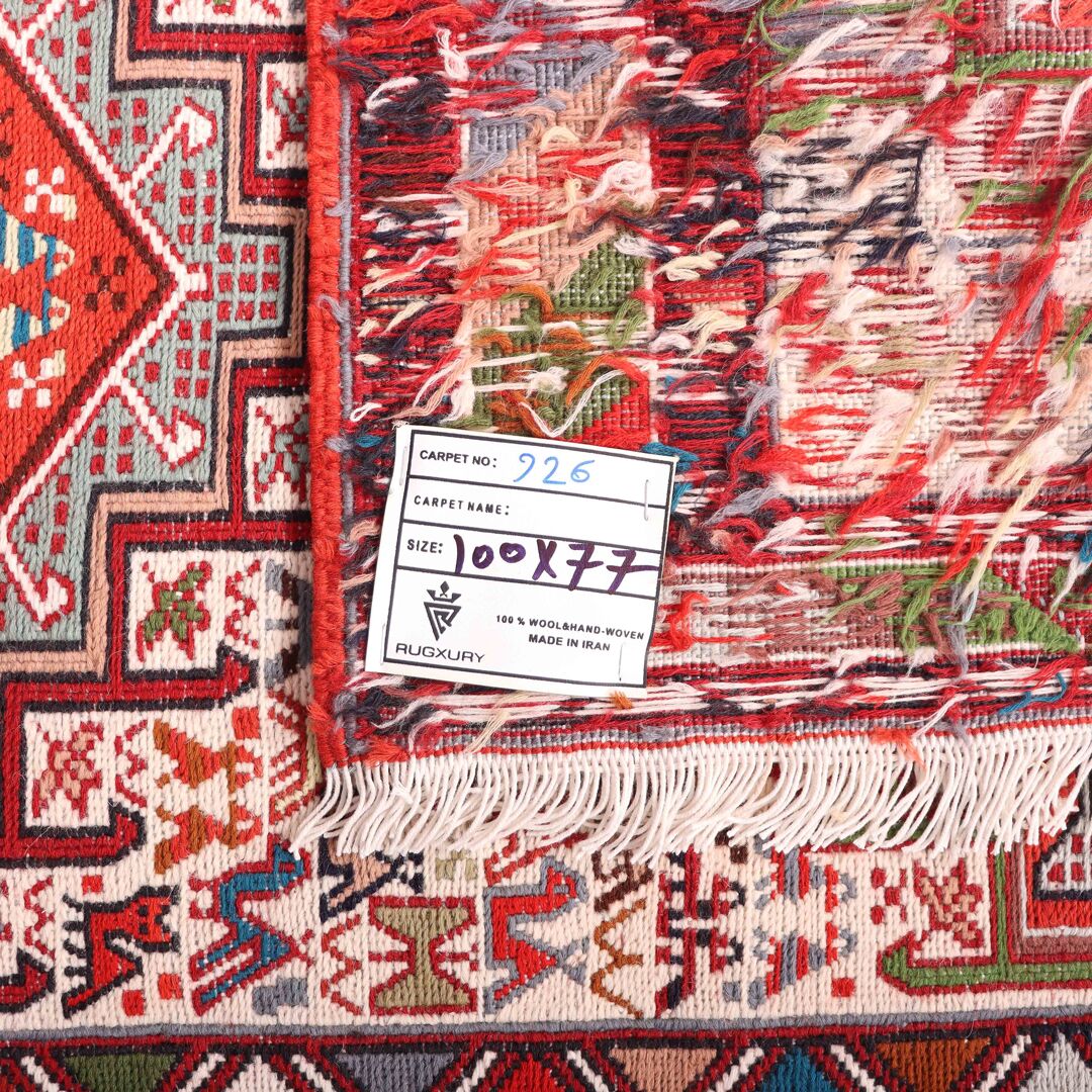 1x0.8M Persian Sumak Kilim Rug - Image 5