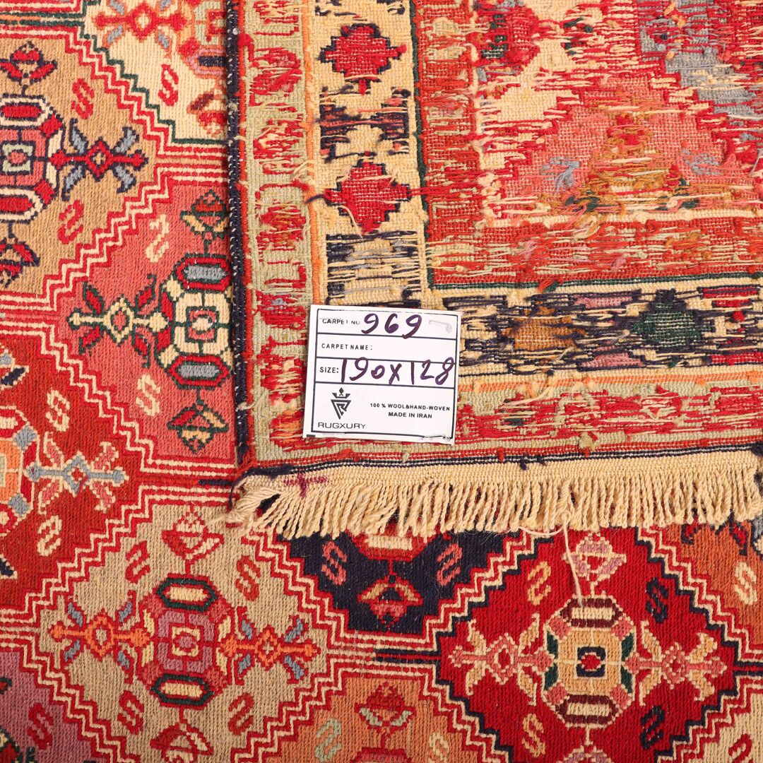 1.9x1.3M Persian Sumak Kilim Rug - Image 5