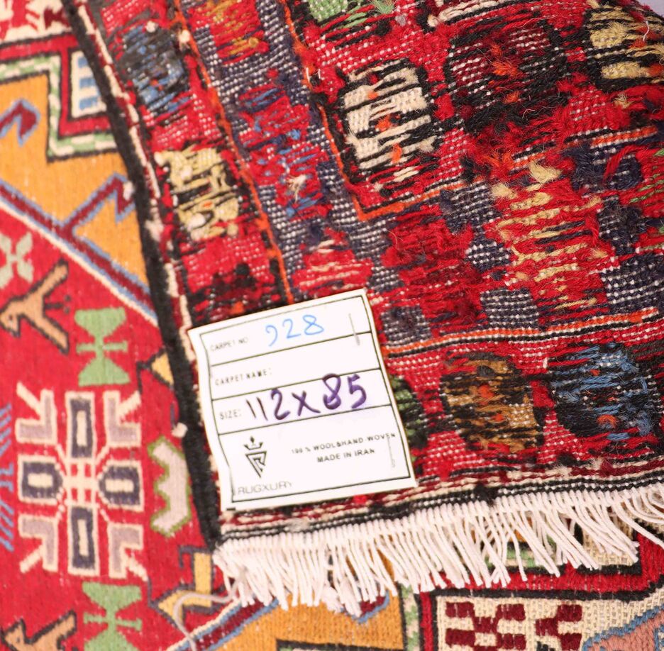 1.1x0.8M Persian Sumak Kilim Rug - Image 4
