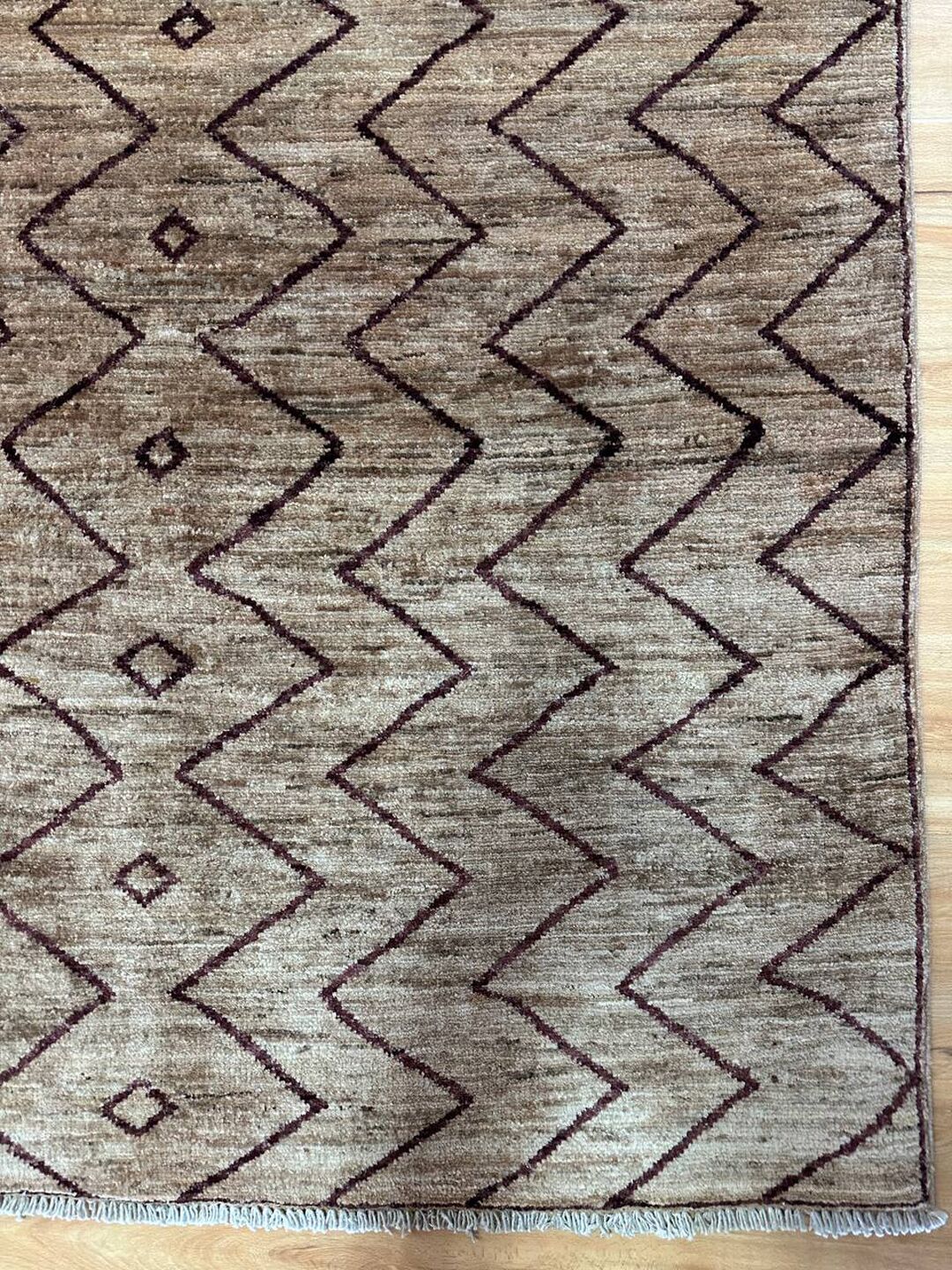 1.8x1.1M Contemporary Chobi Rug - Image 5