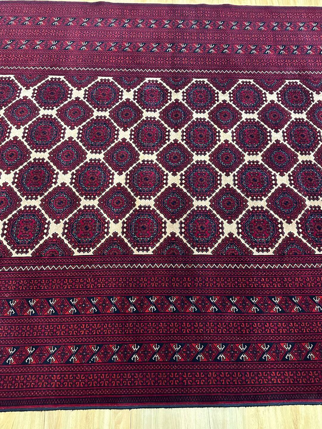 3x2M Fine Afghan Kunduz Rug - Image 6