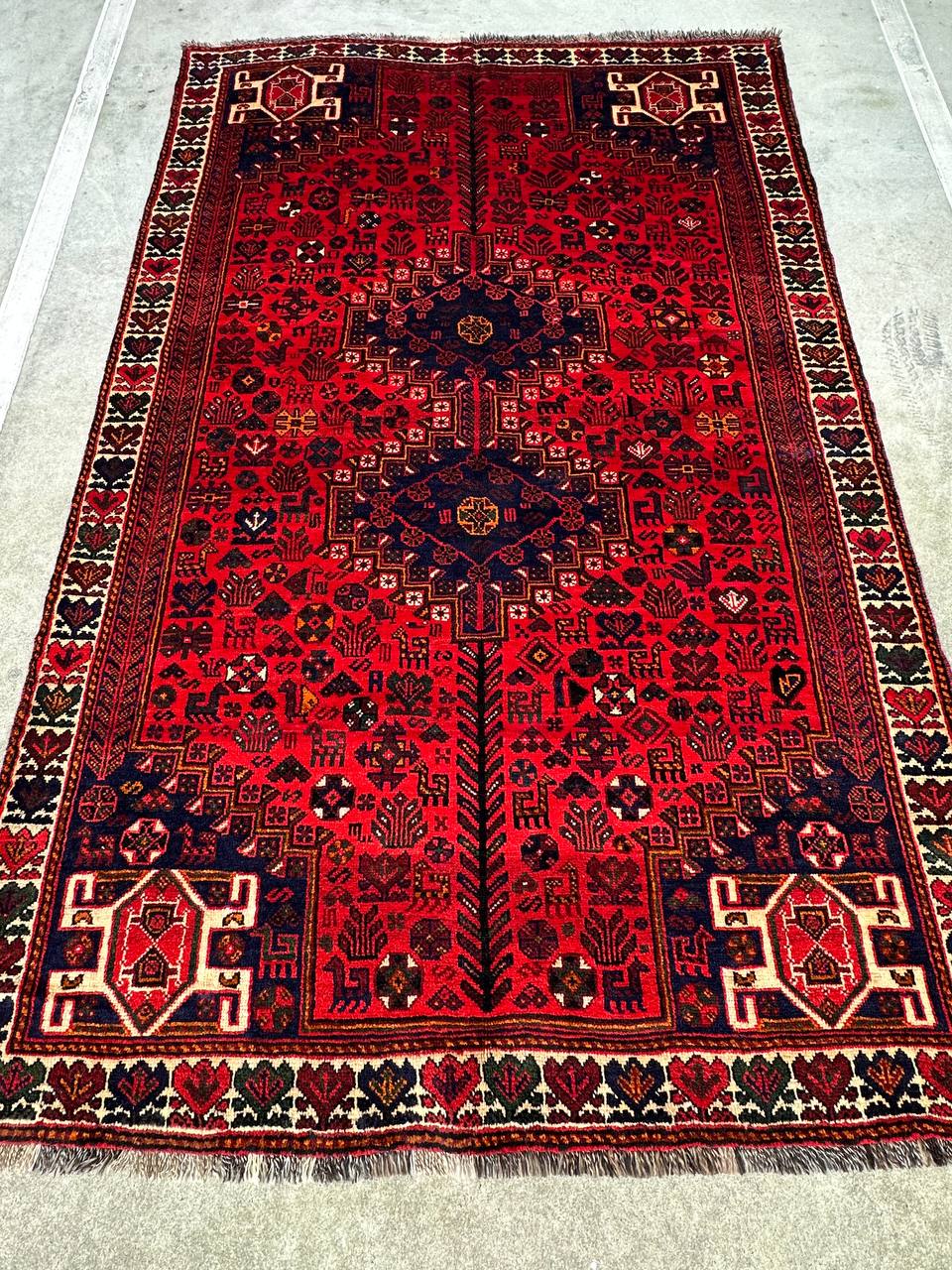 2.8x1.8M Qashghai Shiraz Rug - Image 7
