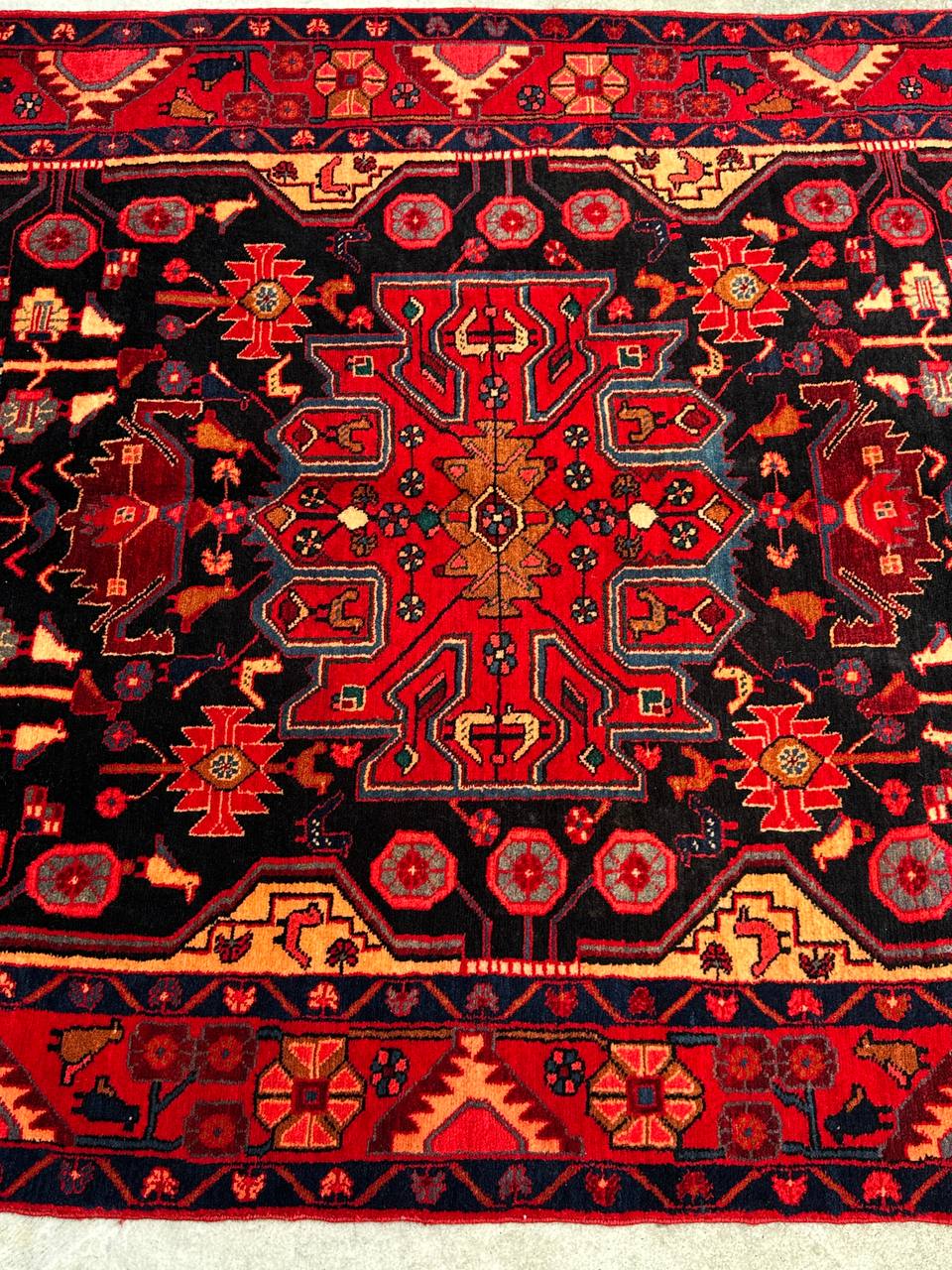 3x1.6M Tribal Nahavand Rug - Image 5
