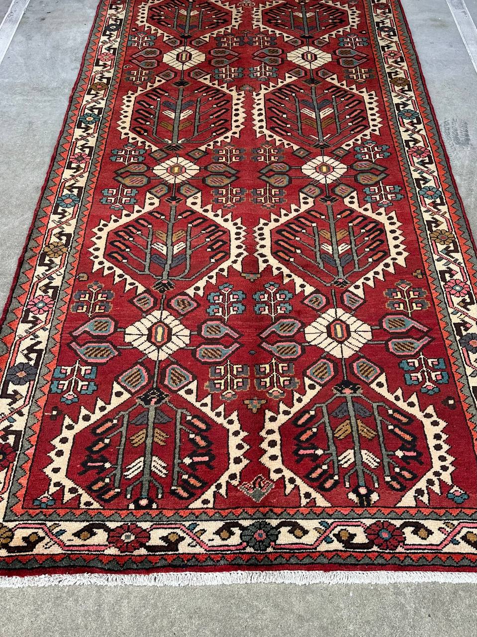 3x1.6M Old&Vintage Bakhtiari Persian Rug - Image 2