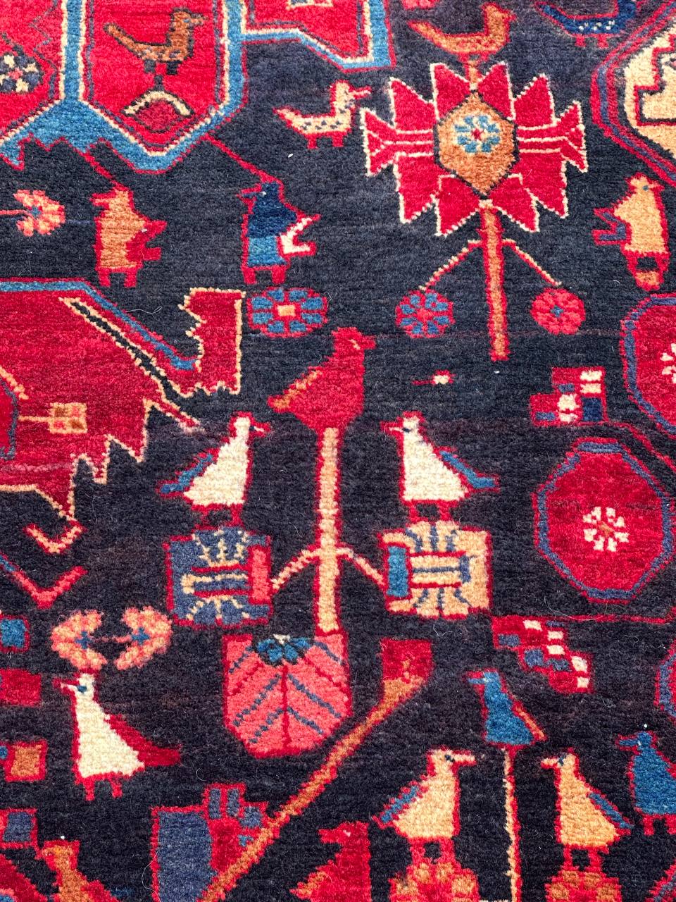3x1.6M Tribal Nahavand Rug - Image 4