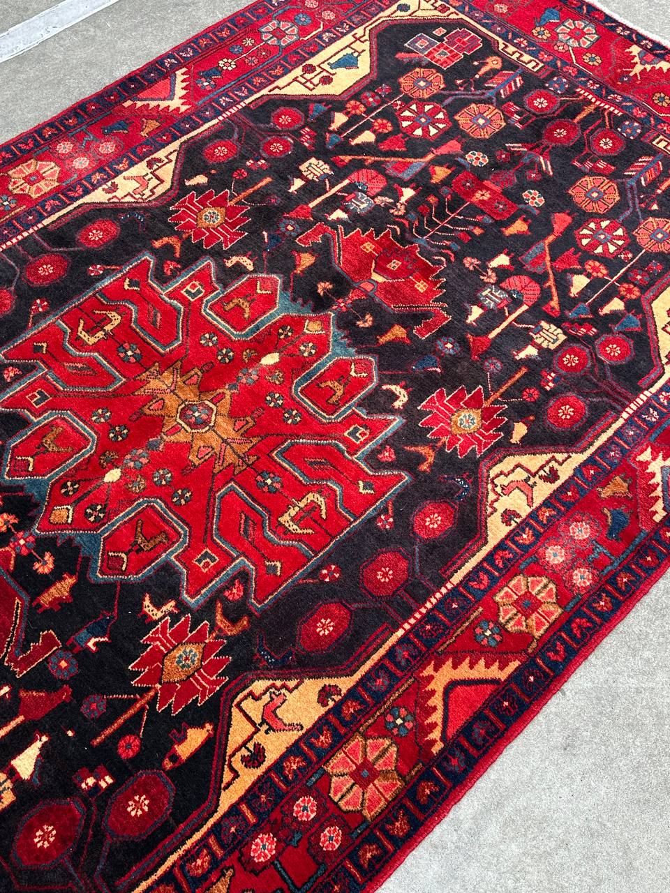3x1.6M Tribal Nahavand Rug - Image 5